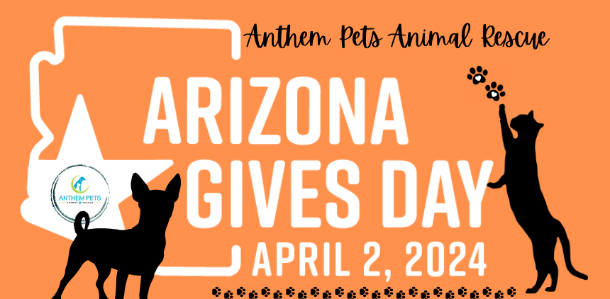 Arizona Gives Day ♥ Fundraiser for Cats & Dogs - Anthem Pets Animal Rescue